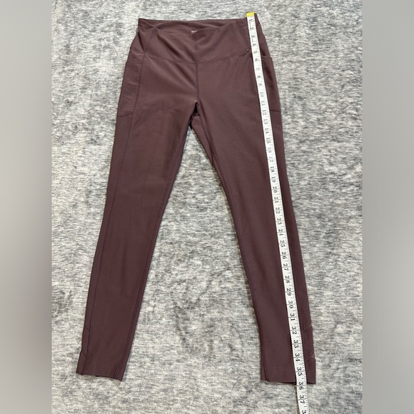 Mondetta Active Leggings Stretch Performance Pockets Crop Lavender Mauve Sz M - Picture 5 of 9